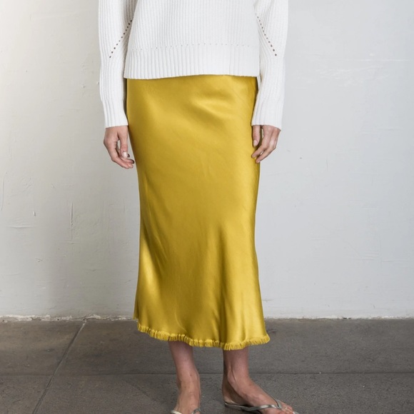 Pharaoh Dresses & Skirts - Pharaoh Riley Skirt Satin Sun Size 1/ Small